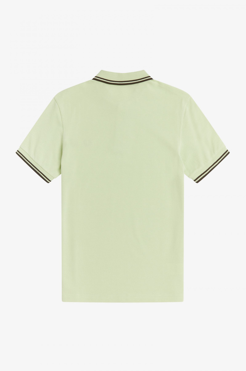 Fred Perry Twin Tipped Polo Shirt Willow M3600-L