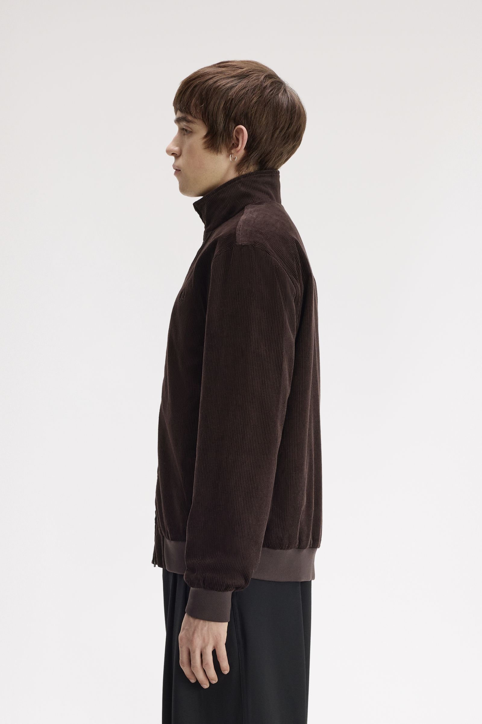 Fred Perry Cord Brentham Jacket (Rich Brown)