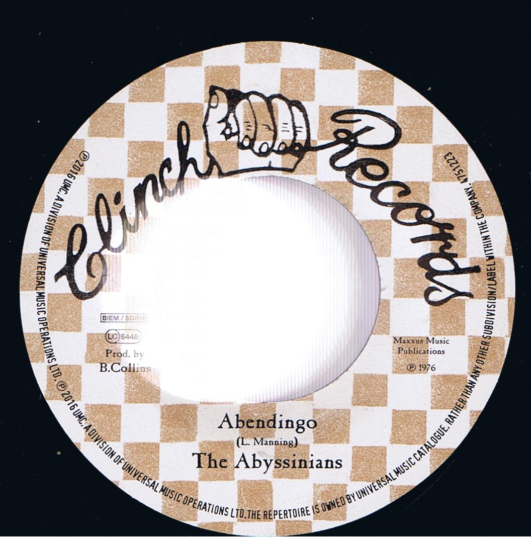 The Abyssinians - Abendingo / The Abyssinians - Version (7")