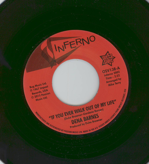 Dena Barnes - If You Ever Walk Out Of My Life / Who Am I (7")