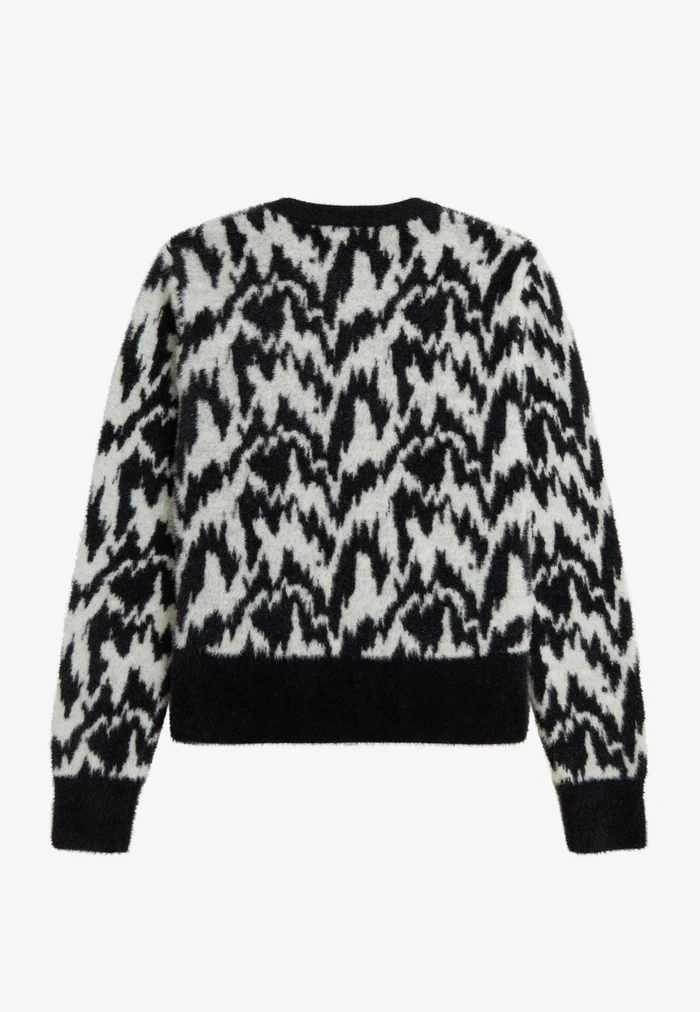 Fred Perry Amy Winehouse Animal Jaquard Jumper (Ecru)