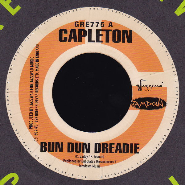 Capleton - Bun Dun Dreadie / Mikey Plus - Weed Knowledge (7")