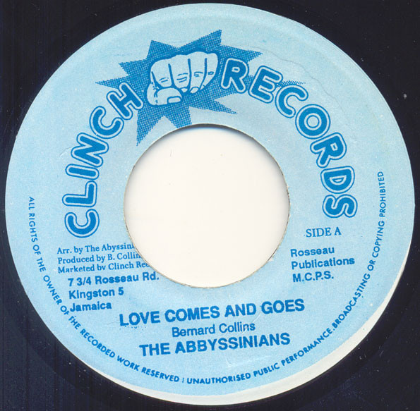 The Abyssinians - Love Comes And Goes / Version (7")