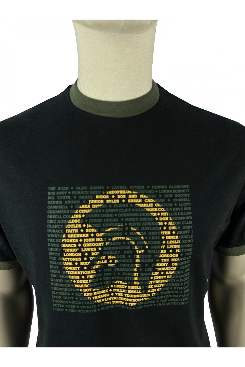 Trojan Artist Logo T-Shirt in Black 