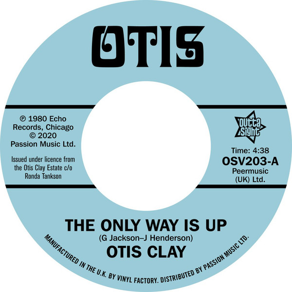 Otis Clay - The Only Way Is Up / Messing With My Mind (7")