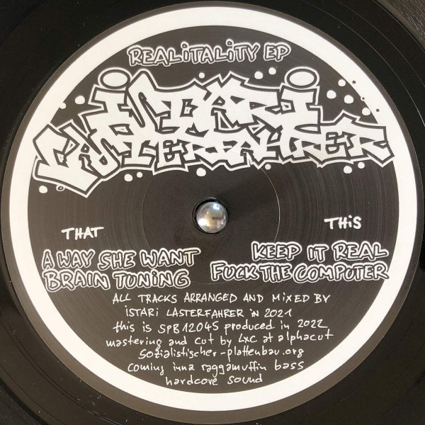 Istari Lasterfahrer – Realitality EP - Dubcore Volume 23 (12")     