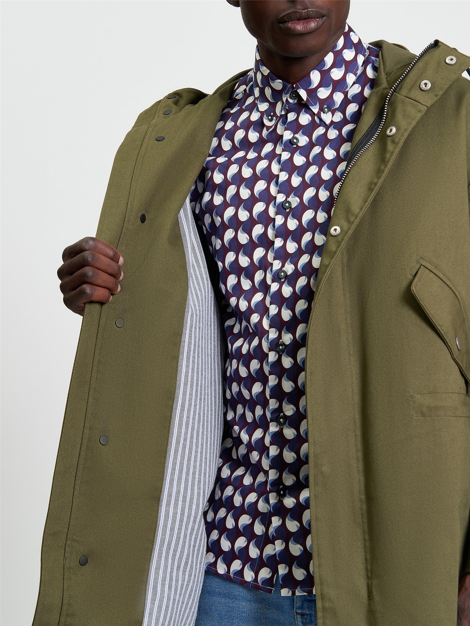 Ben Sherman Fishtail Parka (Camouflage)