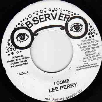 Lee Perry - I Come (7")