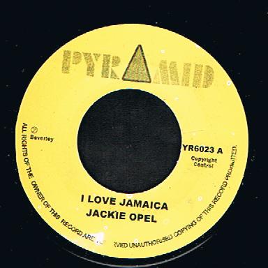 Jackie Opel - I Love Jamaica (7")