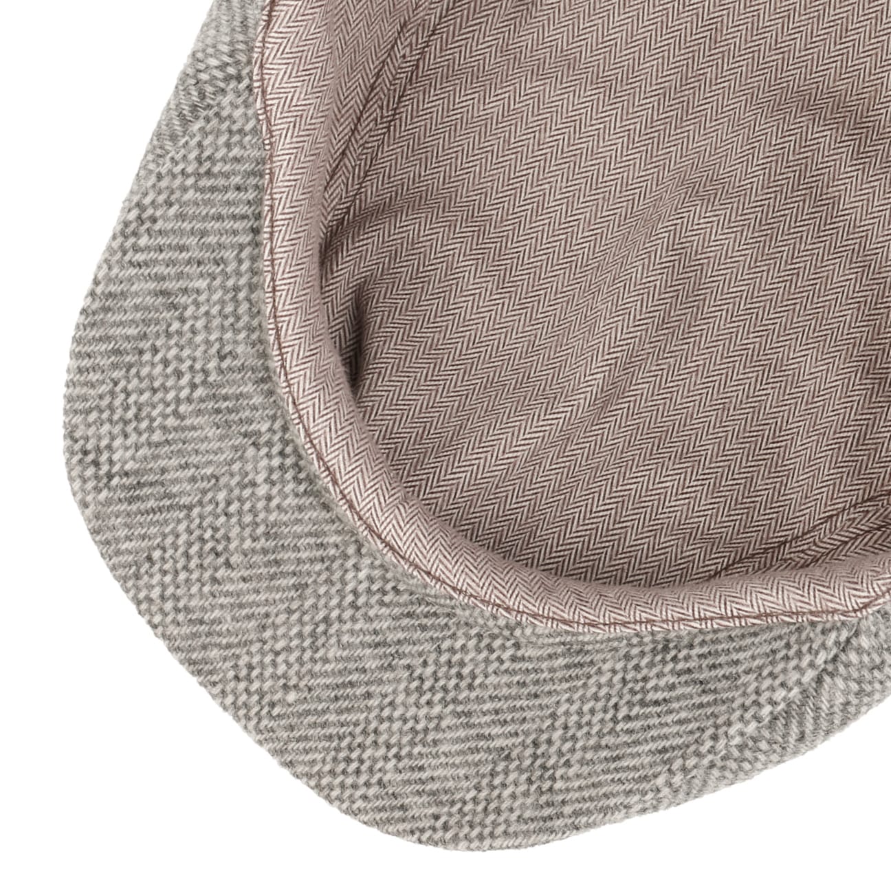 Stetson Hatteras Milbank Sustainable Flat Cap (Light Grey)