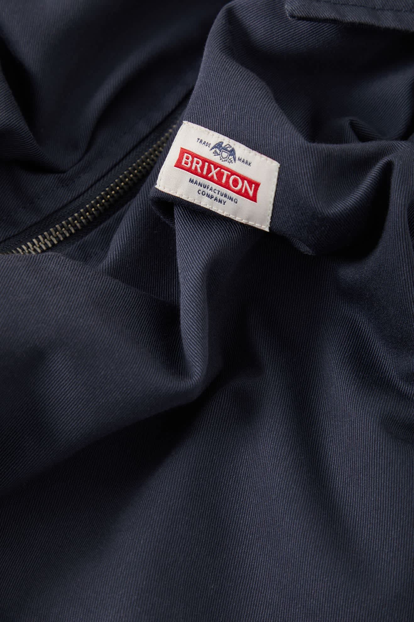 Brixton Trademark Lightweight Garage Jacket (Washed Navy)