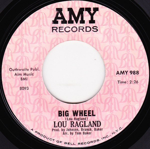 Lou Ragland – I Travel Alone / Big Wheel (7")                  