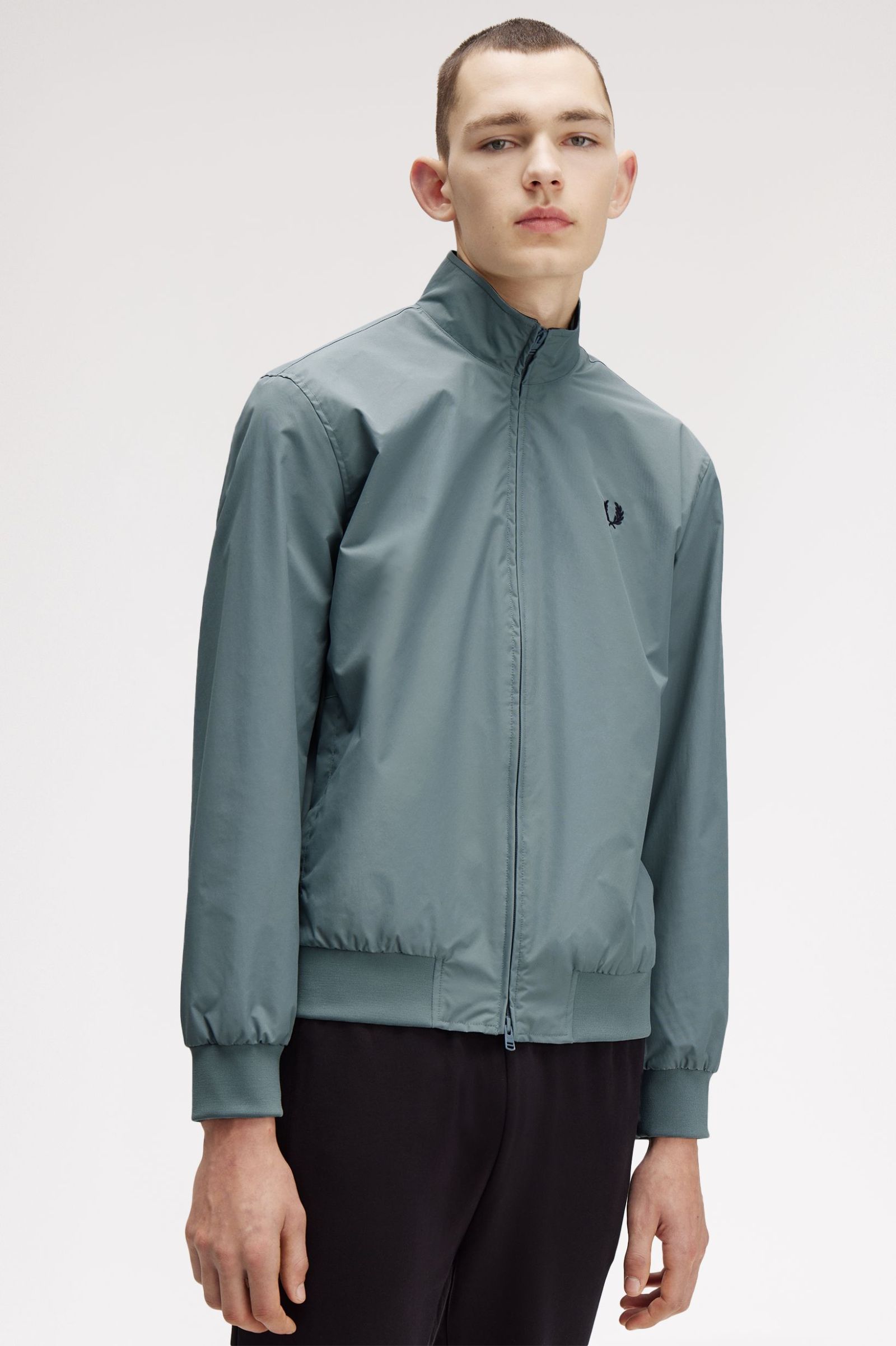 Fred Perry Brentham Jacket in Stockport Blue
