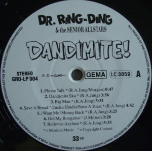 Various Dr. Ring-Ding & The Senior Allstars – Dandimite! (LP) 