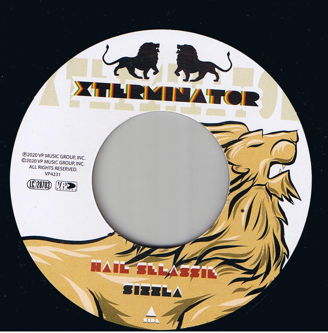 Sizzla - Hail Selassie / Nadine Sutherland - Don't Throw Pearls (7")