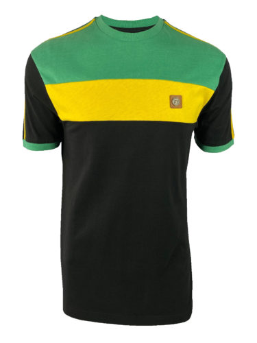 Trojan Twin Stripe Panel Shirt Jamaica TR/8648-XL