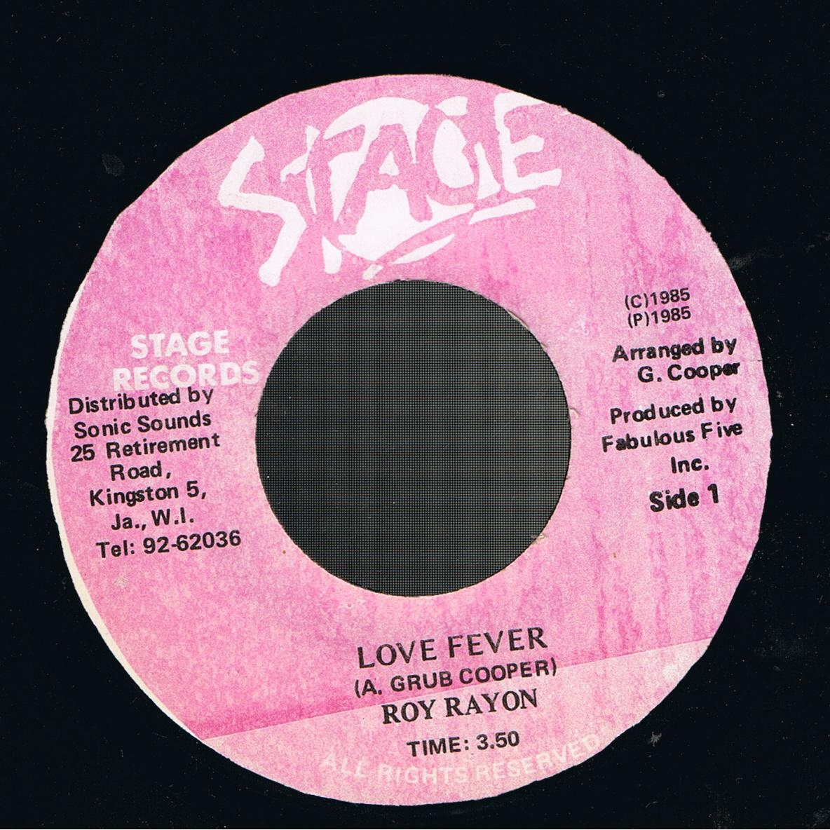 Roy Rayon - Love Fever / Version (7")