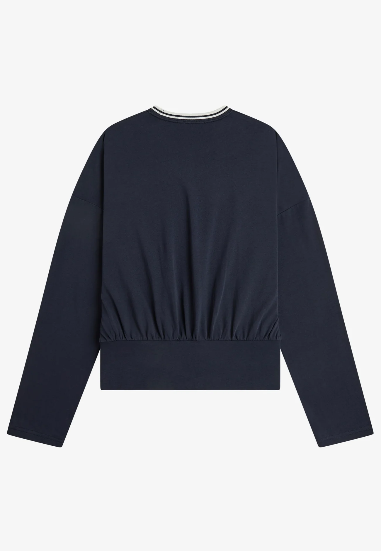 Fred Perry Twin Tipped L/S T-Shirt (Navy)