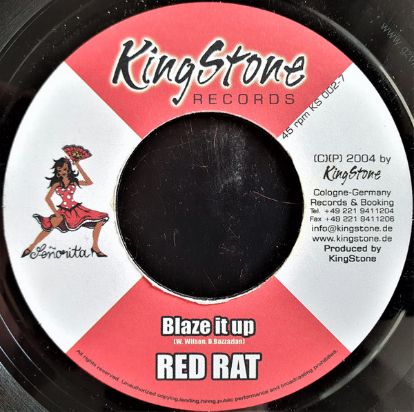 Red Rat – Blaze It Up / Señorita (7")