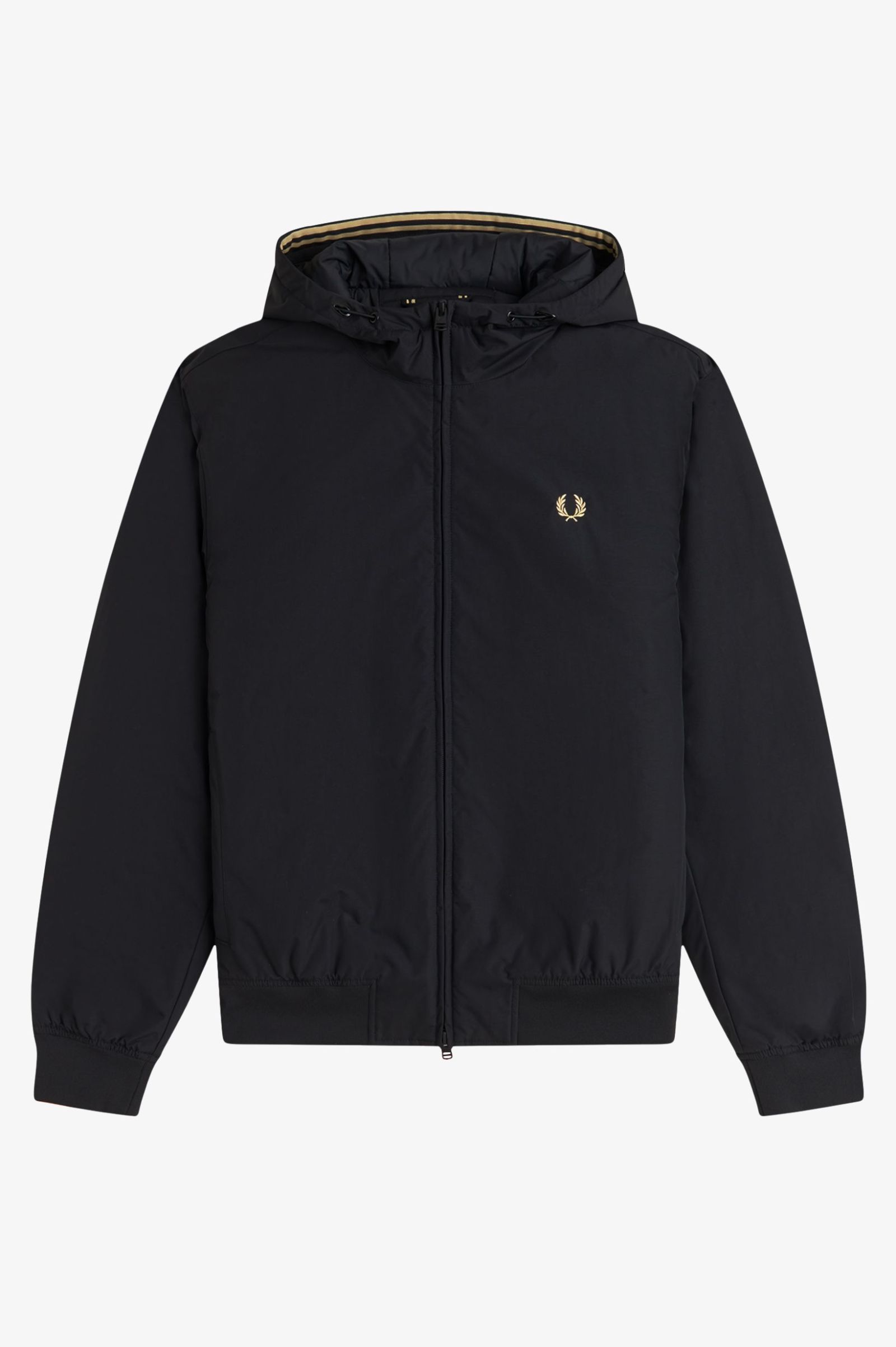 Fred Perry Hooded Brentham Jacket (Black)