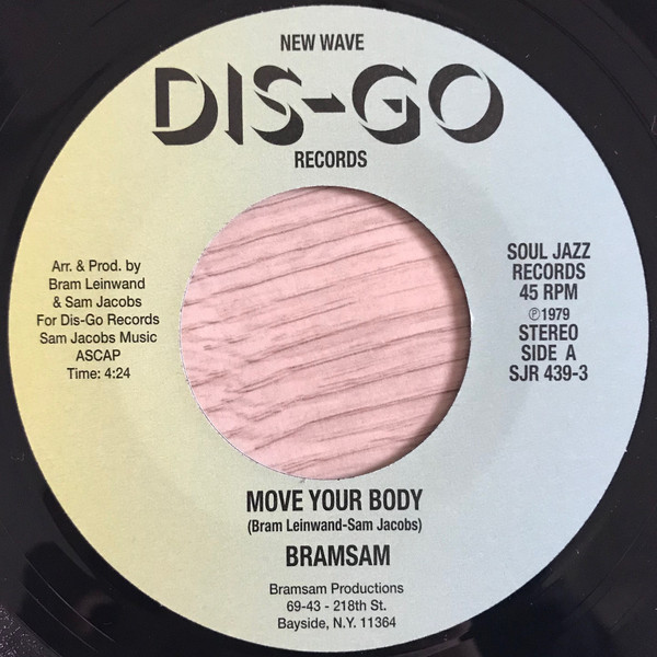 Bramsam - Move Your Body / Get Up And Dance Now (7")