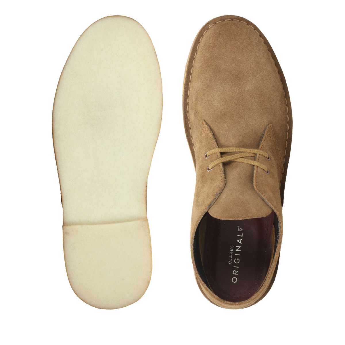 Clarks Desert Boot Herren Cola Suede