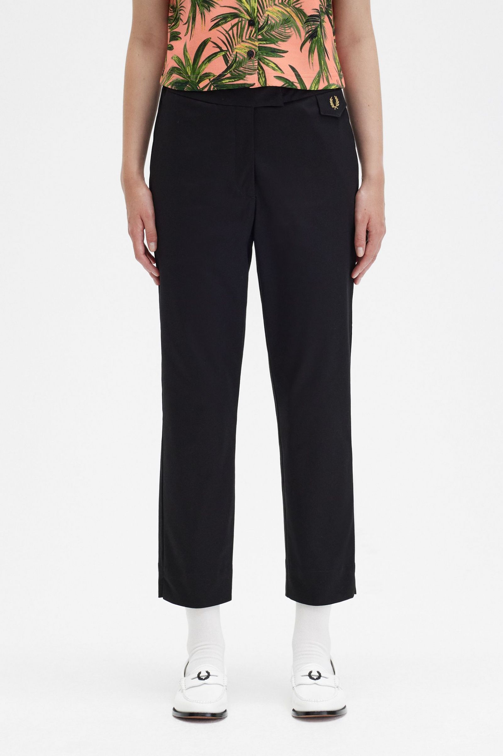 Fred Perry Hose mit hohem Bund in Black