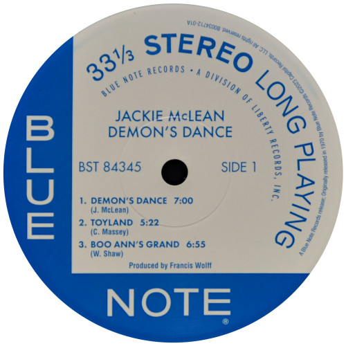 Jackie McLean – Demon's Dance (LP) 