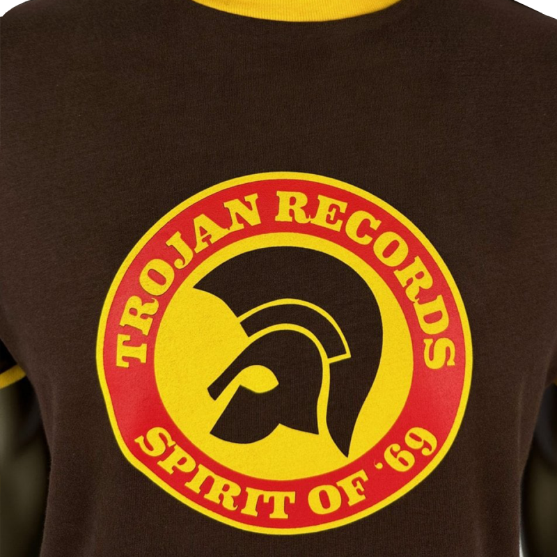 Trojan Spirit Of '69 Logo T-Shirt (Chocolate) TC/1006