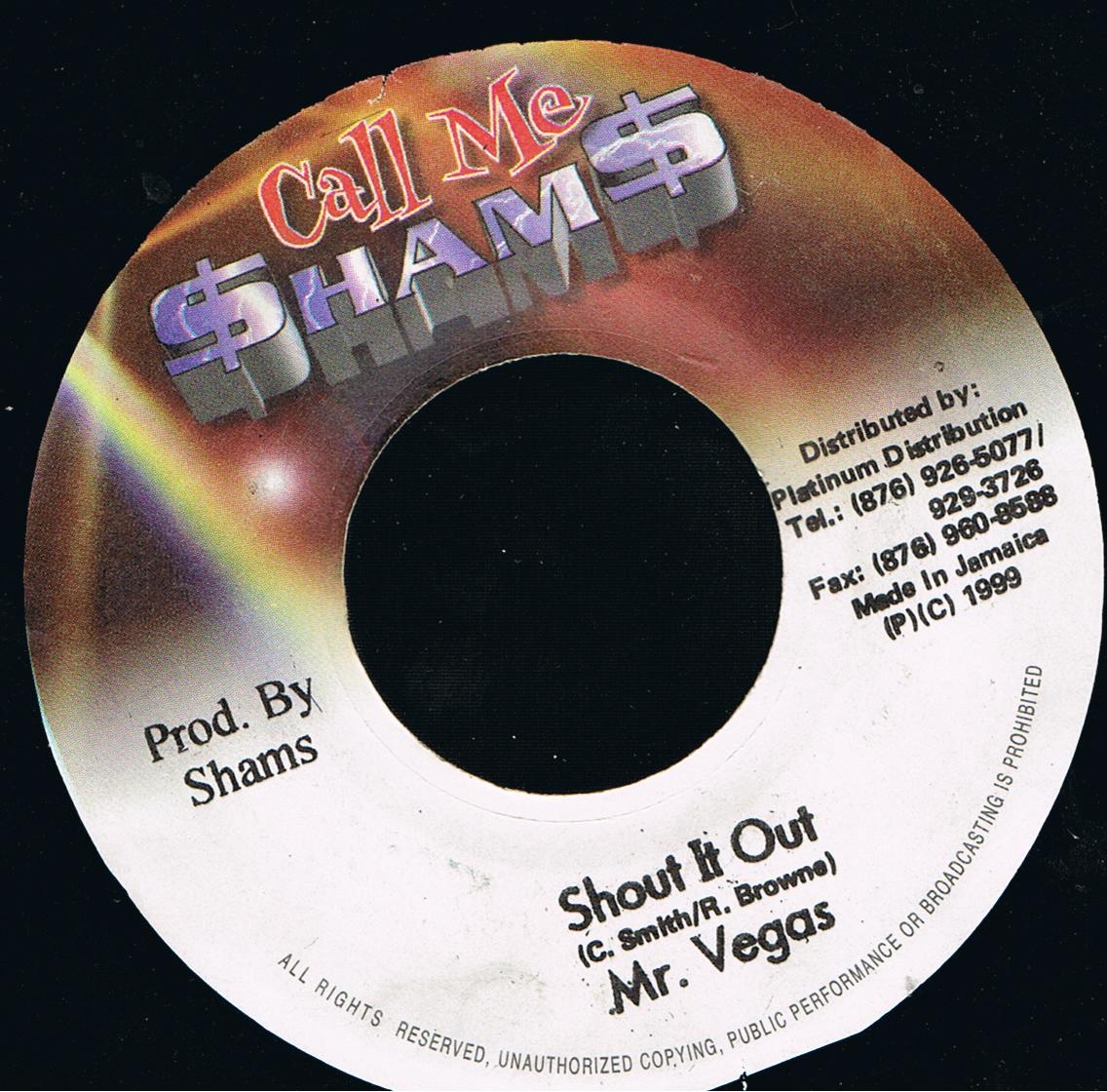 Mr. Vegas - Shout It Out (7")