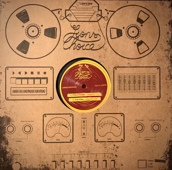 Prince Chamba meets Zulu Vibes – Judgement Time / Conscious Way (12'')  