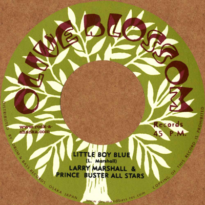 Larry Marshall & Prince Buster All Stars - Little Blue Boy  / Ernest Ranglin & Prince Buster All Stars -  Come Get Me (7") 