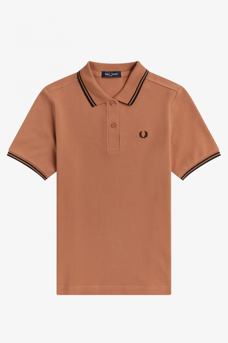 Fred Perry Damen Poloshirt Court Clay