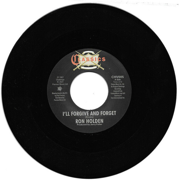 Ron Holden / Jerry Fuller – I'll Forgive And Forget / Double Life (7") 