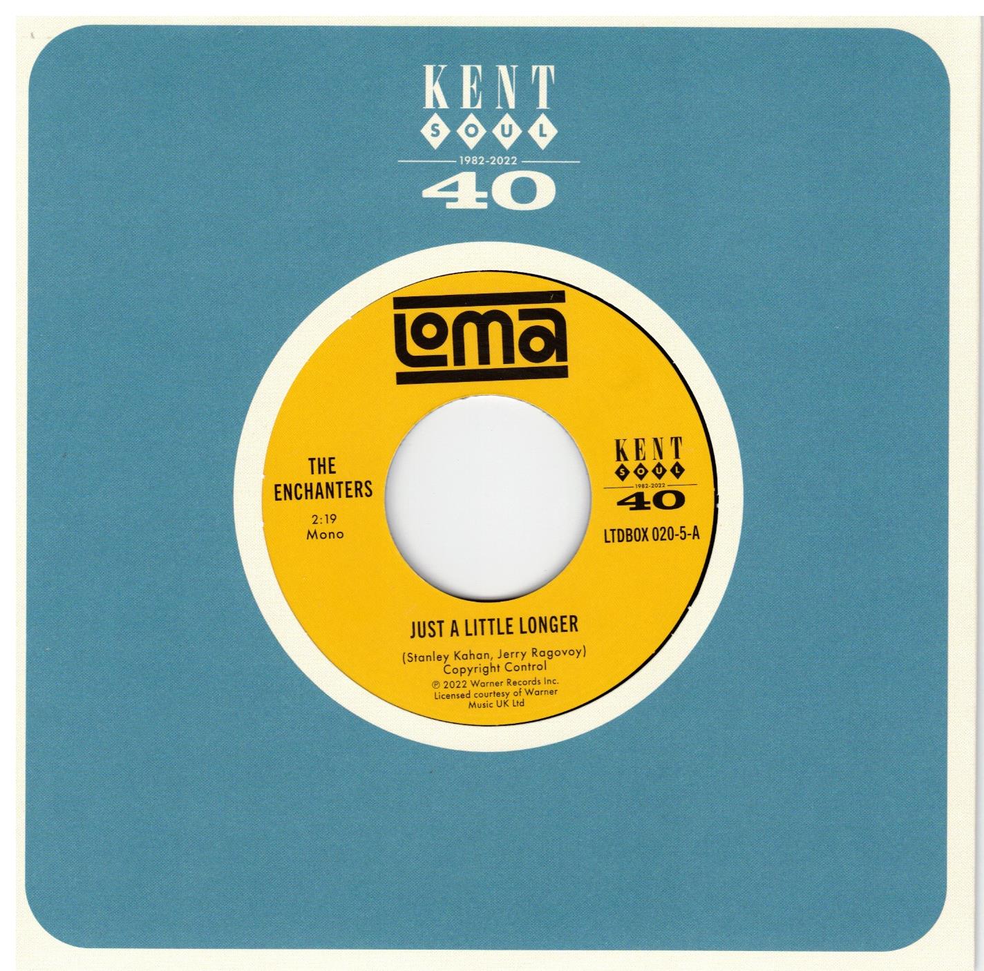 Enchanters – Just A Little Longer / Bobby Reed – I'll Find A Way (7") 