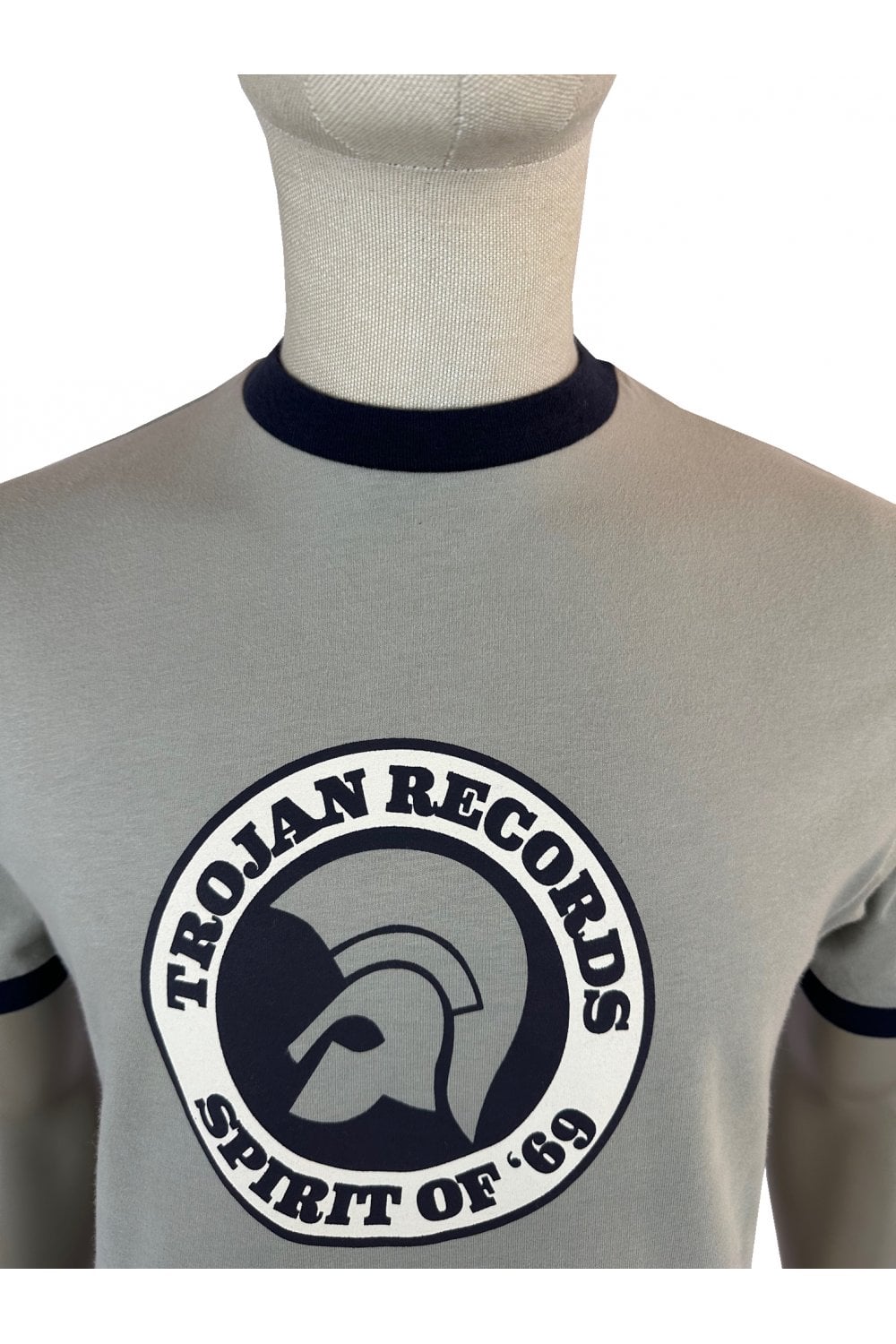 Trojan Spirit Of '69 logo tee (Grey) TC/1006