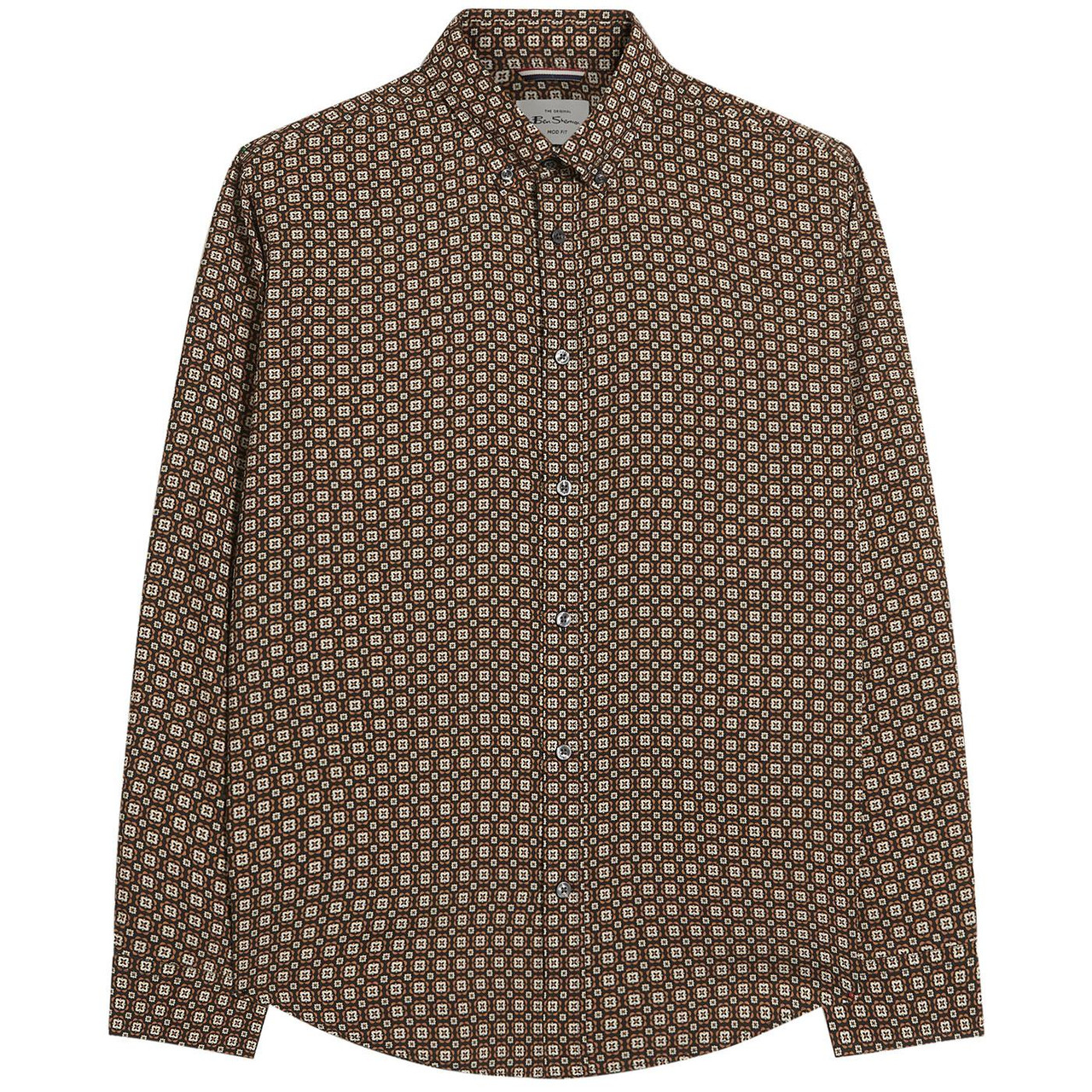 Ben Sherman Foulard Print (Bronze)