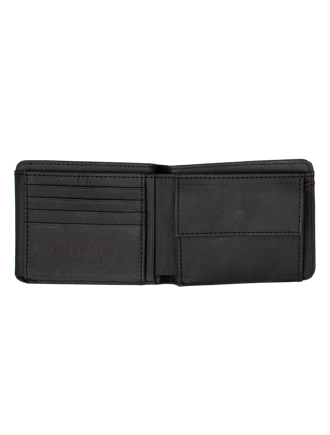 Iriedaily Paper Flag Wallet in Black