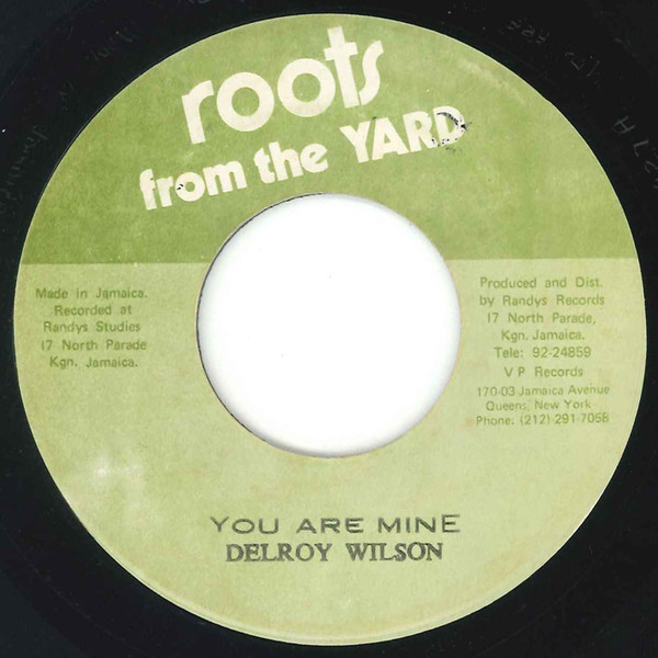 Delroy Wilson - You Are Mine / Black Beard & The Pirates - Mining Version (7")