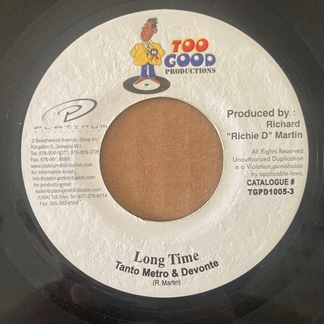 Tanto Metro & Devonte – Long Time / VersionGrooving (7")                   
