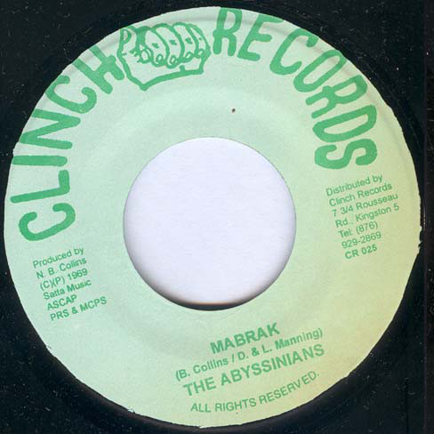 The Abyssinians - Mabrak / Mandella Mix (7")