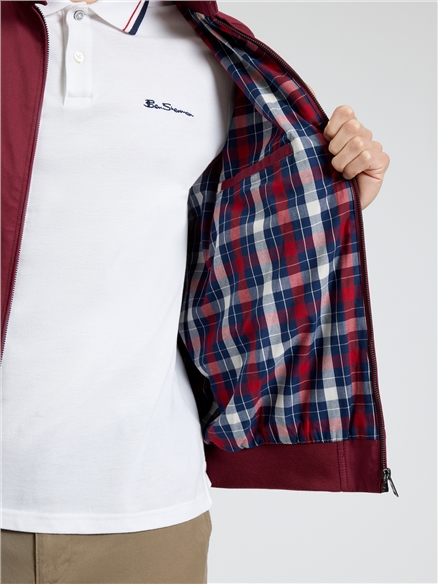 Ben Sherman Signature Harrington (Cherry)