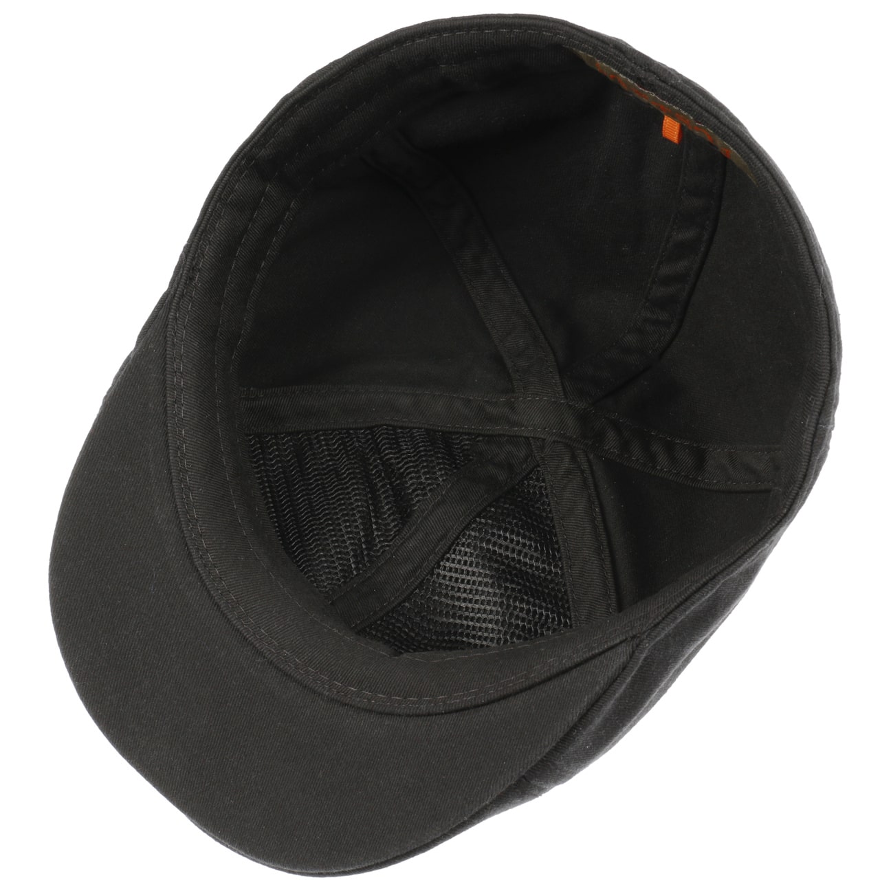 Stetson Texas Cotton Flatcap (Black)