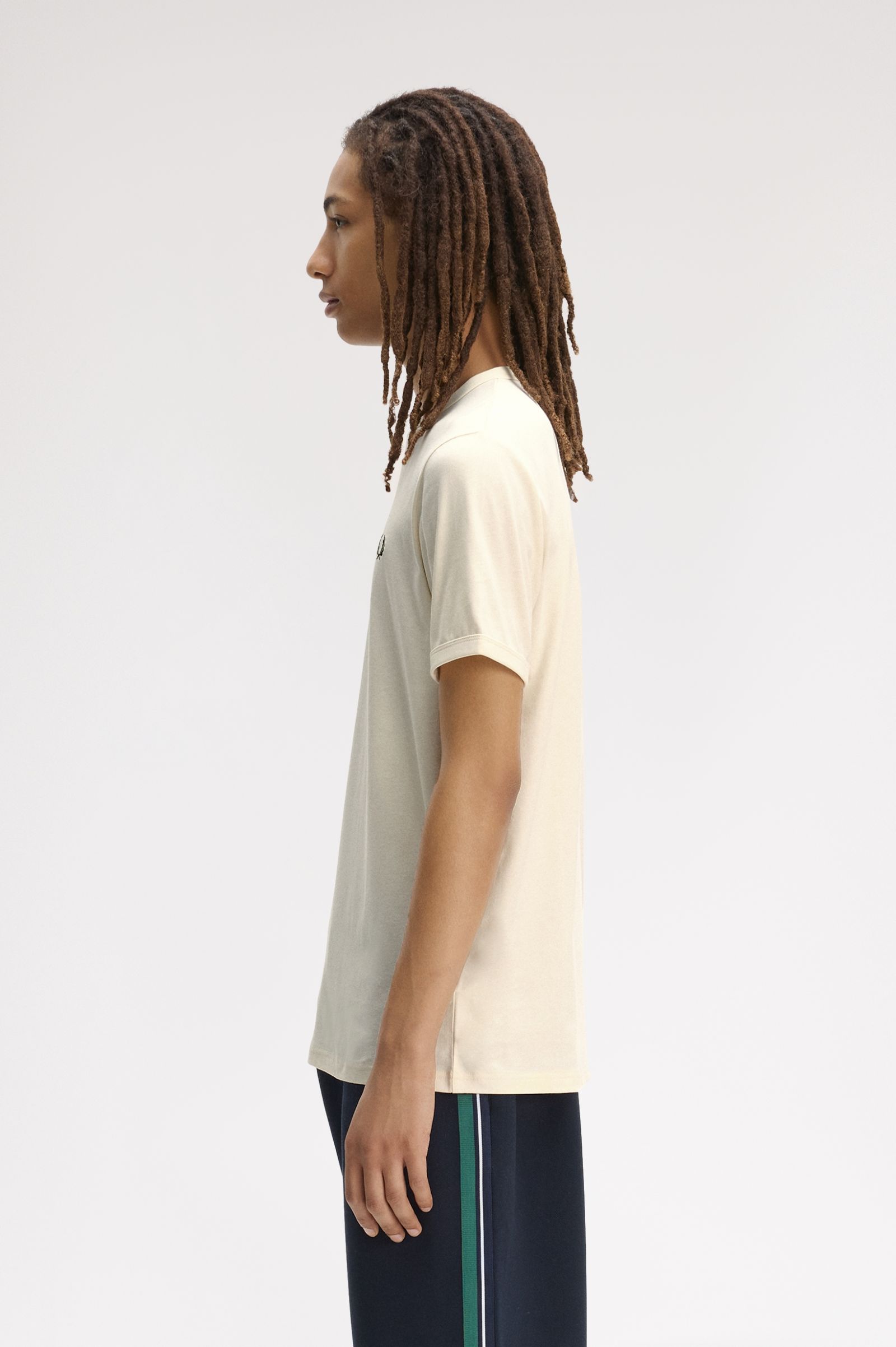 Fred Perry Ringer T-Shirt (ECRU)