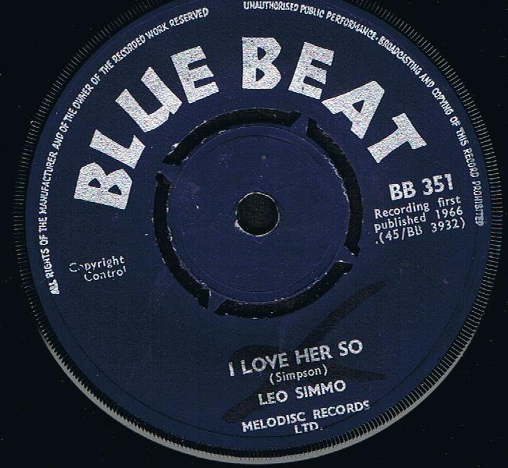 Leo Simmo - I Love Her So (Original 7")