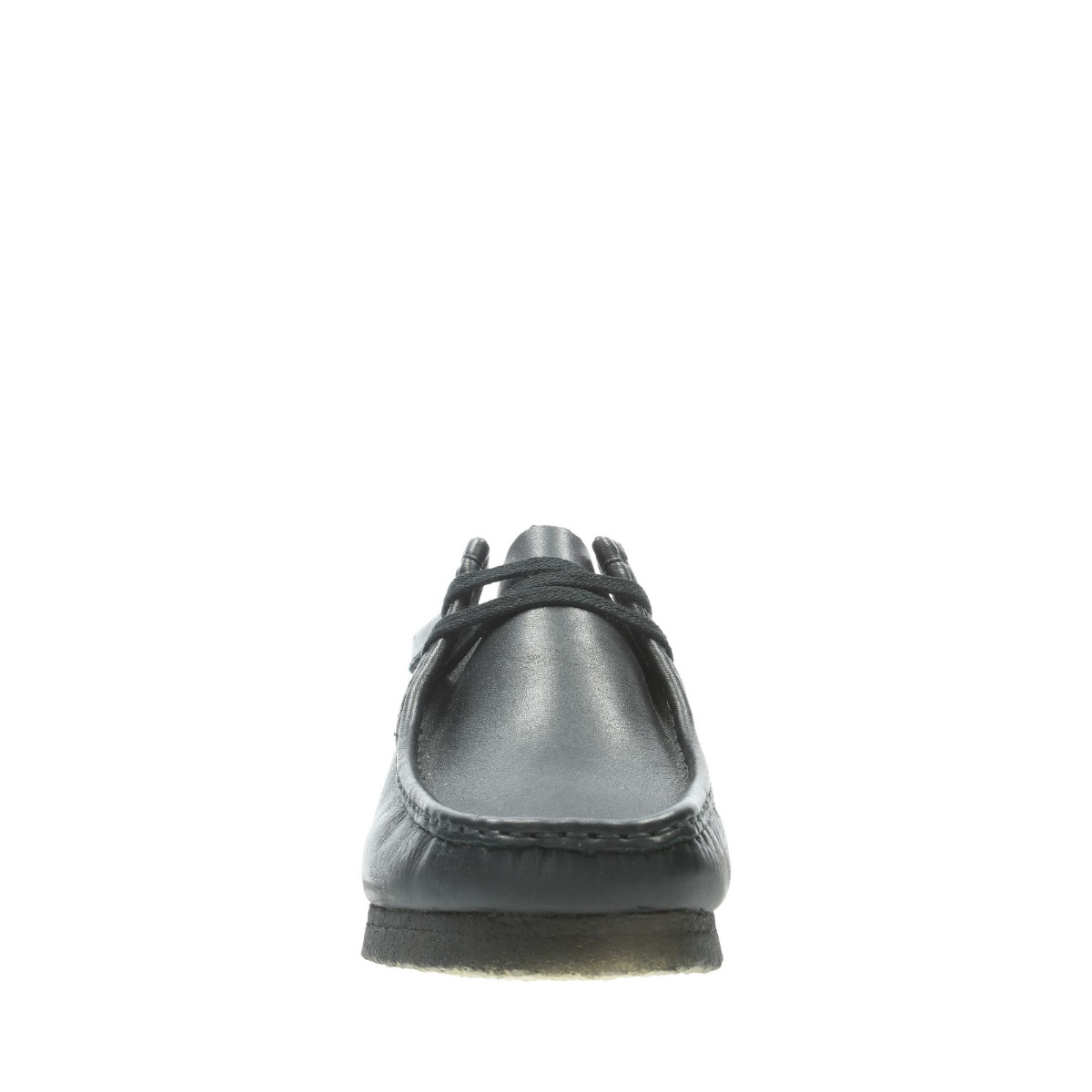 Clarks Wallabee Herren Black Leather-42
