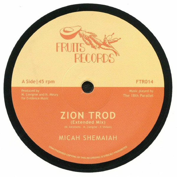 Micah Shemaiah - Zion Trod (12")