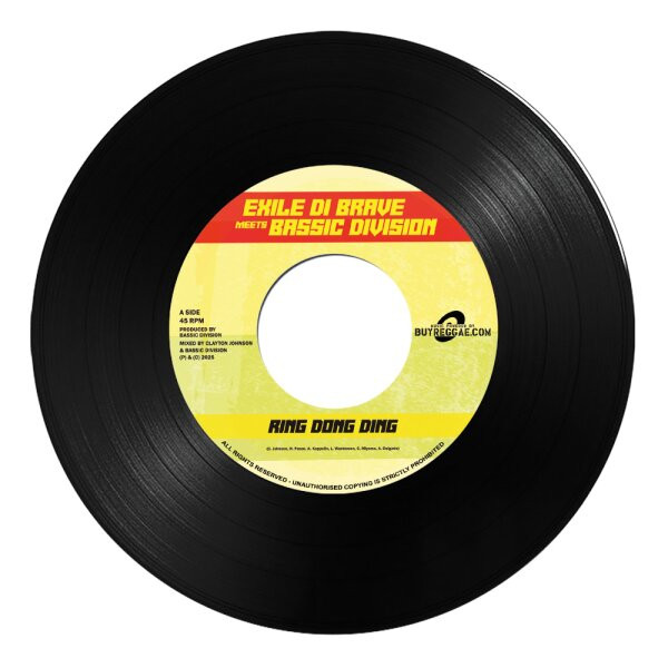 Exile Di Brave meets Bassic Division – Ring Dong Ding / Ring Dong Ding (Chalart58 Dub Version) (7")    