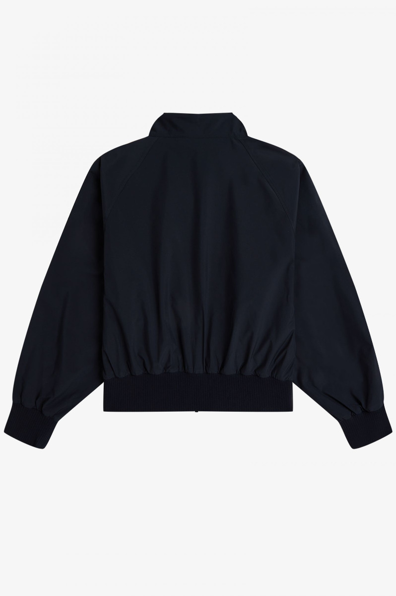 Fred Perry Damen Jacke Batwing Harrington Navy