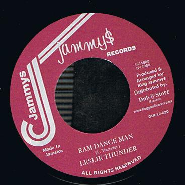 Leslie Thunder - Ram Dance Man (7")